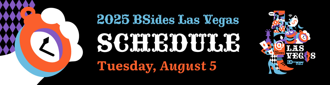 Schedule Tuesday August 5th